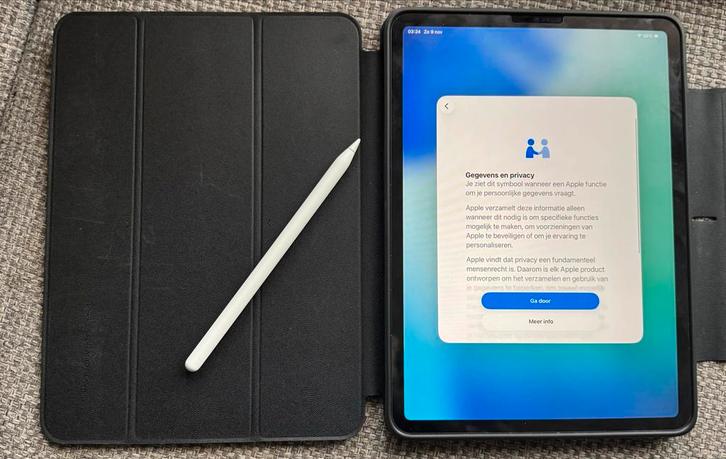 iPad Pro M1 11 inch - inclusief Apple Pencil, Computers en Software, Apple iPads, Zo goed als nieuw, Apple iPad, Wi-Fi, 11 inch