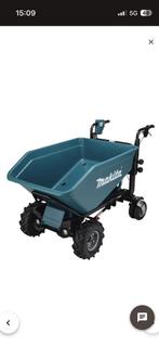 Makita DUC602Z 2x18V accu Dumper met elektrisch kiepbare bak, Ophalen of Verzenden, Nieuw, Transportkar