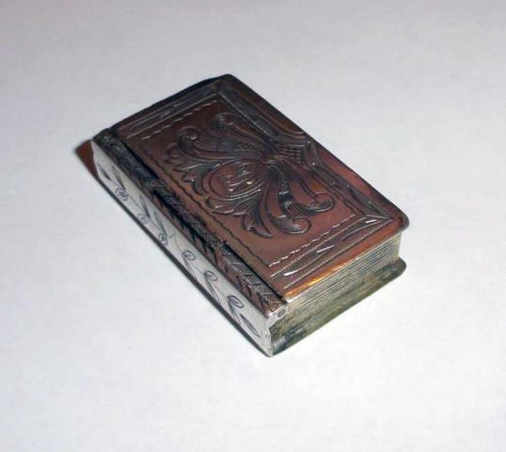 Doosje Zilver Zwavelstokdoosje Snuifdoosje Biedermeier, Antiek en Kunst, Antiek | Goud en Zilver, Zilver, Ophalen of Verzenden