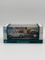 Cararama Volkswagen Beetle Cabriolet + caravan 1:43 - Nieuw, Ophalen of Verzenden, Nieuw, Auto, Overige merken