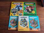 5 boeken van Minecraft, Ophalen of Verzenden, Zo goed als nieuw