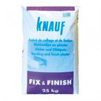 Knauf Fix & Finish - Bijna 3 zakken (25kg), Doe-het-zelf en Verbouw, Ophalen, Zo goed als nieuw