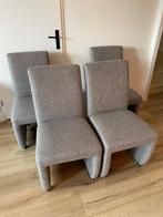 4x Pronto Coruna eettafelstoelen, Huis en Inrichting, Stoelen, Ophalen, Gebruikt, Grijs, Vier