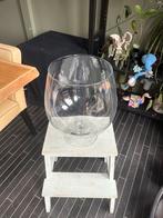 Grote Glazen Vaas / Vissenkom, Huis en Inrichting, Woonaccessoires | Vazen, Ophalen, Overige kleuren, Minder dan 50 cm, Glas