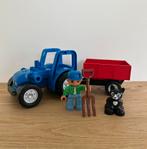 Duplo | Boer met tractor, aanhanger & poes no2, Ophalen of Verzenden, Gebruikt, Duplo