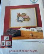 BORDUURPAKKETTEN PERMIN BEATRIX POTTER UIT SERIE, Verzenden, Nieuw, Handborduren, Borduurpakket