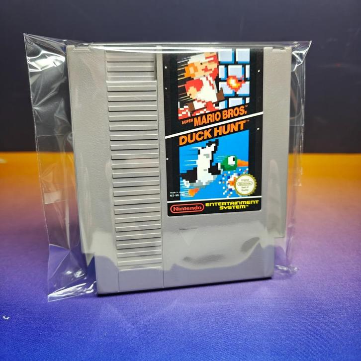 Super Mario Bros + Duck Hunt - NES, Spelcomputers en Games, Games | Nintendo NES, Zo goed als nieuw, Platform, 2 spelers, Vanaf 3 jaar