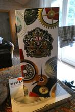 Whisky Chivas Regal blik ,Whisky Bible en Whisky Stones., Verzenden, Gebruikt, Overige typen