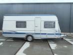 Fendt Saphir 490 TKM (met stapelbed + mover!), Caravans en Kamperen, Particulier, Schokbreker, Tot en met 5, 1000 - 1250 kg