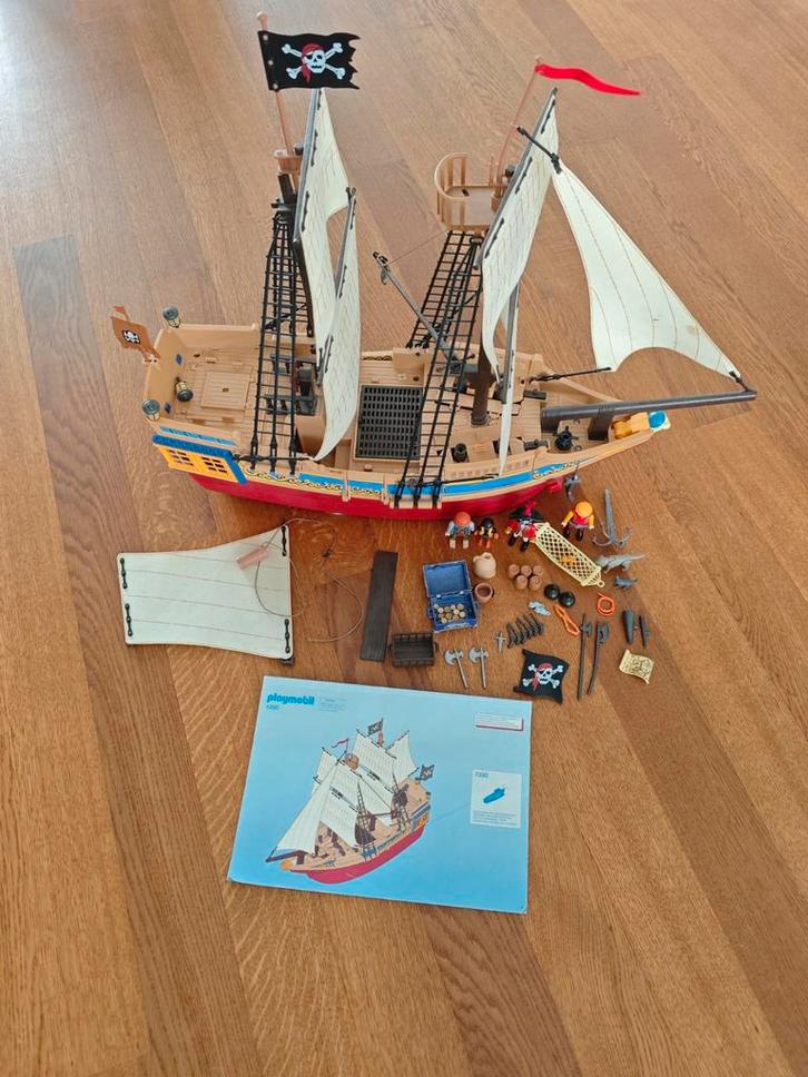 Playmobil Piratenschip 4290, Kinderen en Baby's, Speelgoed | Playmobil, Gebruikt, Complete set, Ophalen of Verzenden