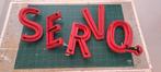Vintage neon letters rood, Verzamelen, Merken en Reclamevoorwerpen, Ophalen, Gebruikt, Lichtbak of (neon) lamp
