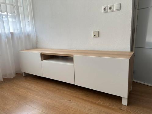 Ikea Besta tv meubel 180cm, Huis en Inrichting, Kasten | Televisiemeubels, Zo goed als nieuw, Minder dan 100 cm, 150 tot 200 cm