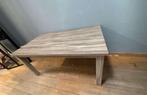 Houte tafel, Huis en Inrichting, Tafels | Eettafels, Ophalen, 50 tot 100 cm, Zo goed als nieuw, Vier personen