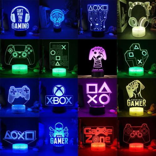 3d Led Gaming Setup Rgb Lamp, Huis en Inrichting, Lampen | Losse lampen, Nieuw, Led-lamp, 30 tot 60 watt, E27 (groot), Ophalen of Verzenden