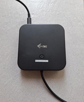 i-tec Docking Station + 65W lader.  beschikbaar voor biedingen