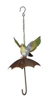 VOGELTJE OP PARAPLU - VOGEL VOER HANGER, Ophalen of Verzenden, Nieuw