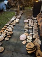 Boomstam schijf schijfjes, Ophalen, Zo goed als nieuw