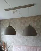 Hanglamp met 2 kappen, Huis en Inrichting, Ophalen, Zo goed als nieuw, Metaal, Modern
