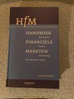 Handboek Financiële Markten - Lex van der Wielen, Boeken, Ophalen of Verzenden, Zo goed als nieuw, Geld en Beleggen