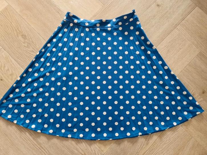 Vrolijk blauw king louie rokje maat S met polkadots, Kleding | Dames, Rokken, Zo goed als nieuw, Maat 36 (S), Blauw, Boven de knie