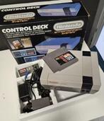 Nintendo NESE-001 1985 met doos compleet werkend, Spelcomputers en Games, Spelcomputers | Nintendo NES, Nintendo, Nintendo, Met 2 controllers