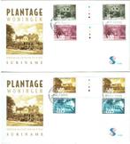 Suriname FDC E225 BP A Plantage woningen, Ophalen of Verzenden, Onbeschreven, Rest van de wereld