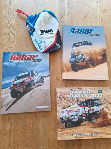 DAKAR cadeau pakket NIEUW boeken 2017, 2020, 2021 met pet beschikbaar voor biedingen