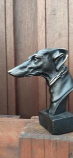 buste beeld windhond whippet greyhound, Ophalen of Verzenden