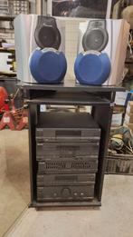 Philips Stereo Toren + Aiwa Speakers, Philips, Gebruikt, Cd-speler, Losse componenten