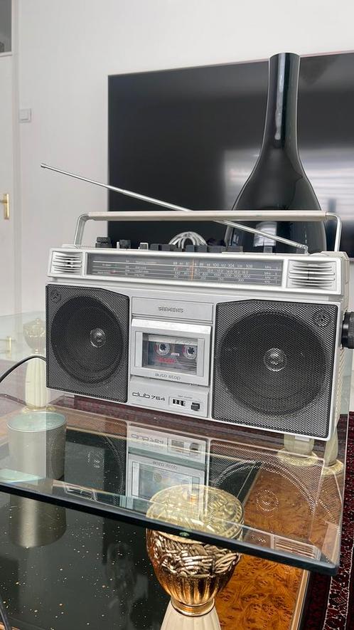 Siemen Rm 764- Radio cassetterecorder/Boombox/Ghettoblaster, Audio, Tv en Foto, Radio's, Zo goed als nieuw, Radio, Ophalen of Verzenden