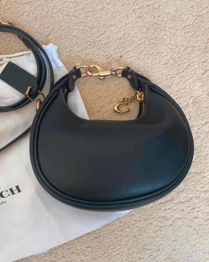 Coach Jonie mini - zwarte - NIEUW, Sieraden, Tassen en Uiterlijk, Tassen | Damestassen, Nieuw, Handtas, Zwart, Ophalen of Verzenden