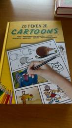 Cartoons tekenen, Hobby en Vrije tijd, Ophalen of Verzenden, Zo goed als nieuw, Boek of Gids