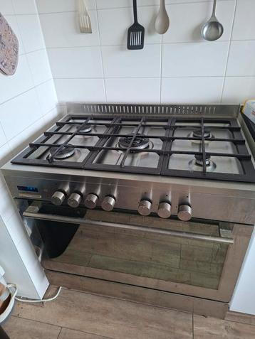 Baumatic gasfornuis 5 pits 90 cm beschikbaar voor biedingen