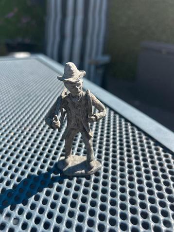 Tinnen Beeldje Schoorsteenveger beschikbaar voor biedingen