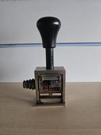 Stempel openbaarvervoer trambestuurder/buschauffeurs, Ophalen of Verzenden, Trein, Kaart of Prent