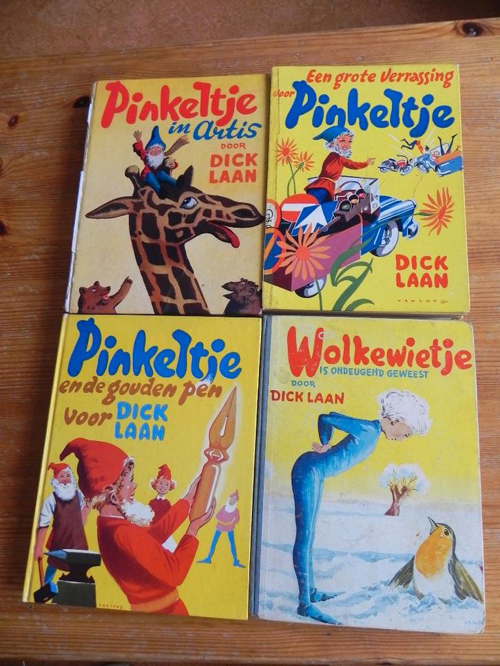 oude Pinkeltje / Wolkewietje boeken hardcover - jaren 60, Boeken, Kinderboeken | Jeugd | onder 10 jaar, Gelezen, Fictie algemeen
