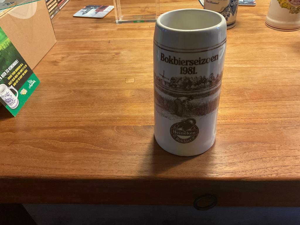 Oude bierpul Heineken 1981, Ophalen of Verzenden, Nieuw, Pul(len), Heineken