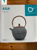 Luxe thee set van bredemeijer met kopjes en onderzetter, Overige materialen, Overige typen, Ophalen of Verzenden, Zo goed als nieuw