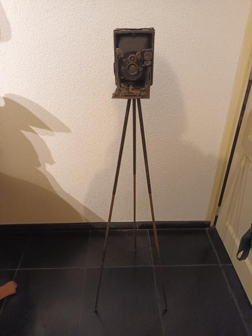 Antieke Contessa Nettel Altura 1921 Balgcamera Op Statief, Audio, Tv en Foto, Fotocamera's Analoog, Gebruikt, Compact, Overige Merken
