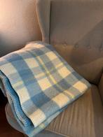 Prachtige grote vintage wollen deken - 100 % scheerwol, Ophalen of Verzenden