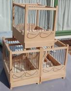 Te koop gevraagd zangkooien, Dieren en Toebehoren, Ophalen of Verzenden, Zo goed als nieuw, Hout, Vogelkooi
