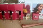Chloé intense edp miniatuur+ 3 travelsize + Chloé Nomade edp, Ophalen of Verzenden, Nieuw, Miniatuur, Gevuld