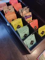 Theedoos 12 vaks incl div thee, Ophalen of Verzenden, Gebruikt