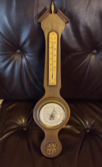 Weerstation Barometer thermometer 53,5 cm. hoog beschikbaar voor biedingen
