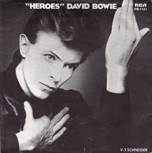 David Bowie - Heroes (Single), Cd's en Dvd's, Vinyl Singles, Gebruikt, Single, Pop, 7 inch, Ophalen of Verzenden