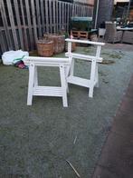 Schragen voor b.v. bureau blad, Ophalen, Gebruikt, 50 tot 100 cm, 50 tot 100 cm