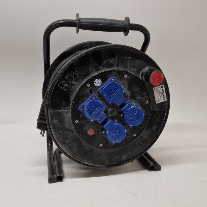 Keraf kabelhaspel K310 50 m | Nette staat, Doe-het-zelf en Verbouw, Gereedschap | Handgereedschap, Zo goed als nieuw