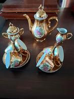 Vintage Gouden Theeservies, Antiek en Kunst, Ophalen of Verzenden