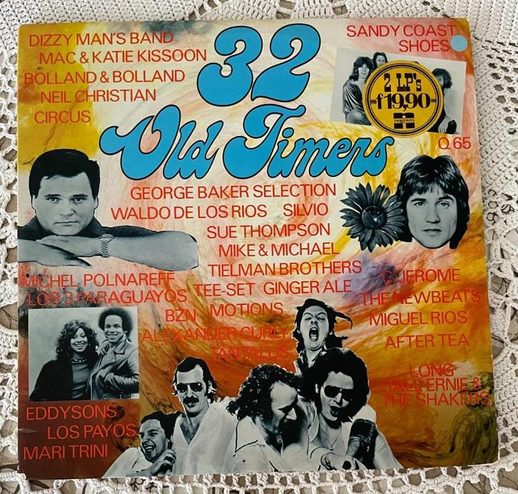 LP 32 Old Timers dubbel lp, Cd's en Dvd's, Vinyl | Verzamelalbums, Zo goed als nieuw, Pop, 12 inch, Ophalen of Verzenden