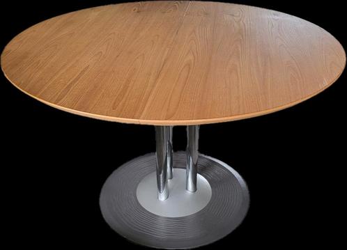Leolux Trias eettafel | uitschuifbaar | Beuken, Huis en Inrichting, Tafels | Eettafels, Gebruikt, 100 tot 150 cm, 100 tot 150 cm